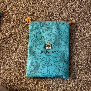 Jellycat Teal Animal Print Pouch